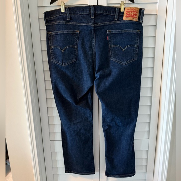 Levi’s 541 Dark Wash ATHLETIC TAPER FIT MEN'S JEANS Size 40 X 30 - Picture 8 of 13